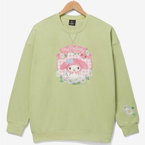 Unisex Sanrio My Melody Floral Crewneck Boxlunch Exclusive‎ Hello Kitty